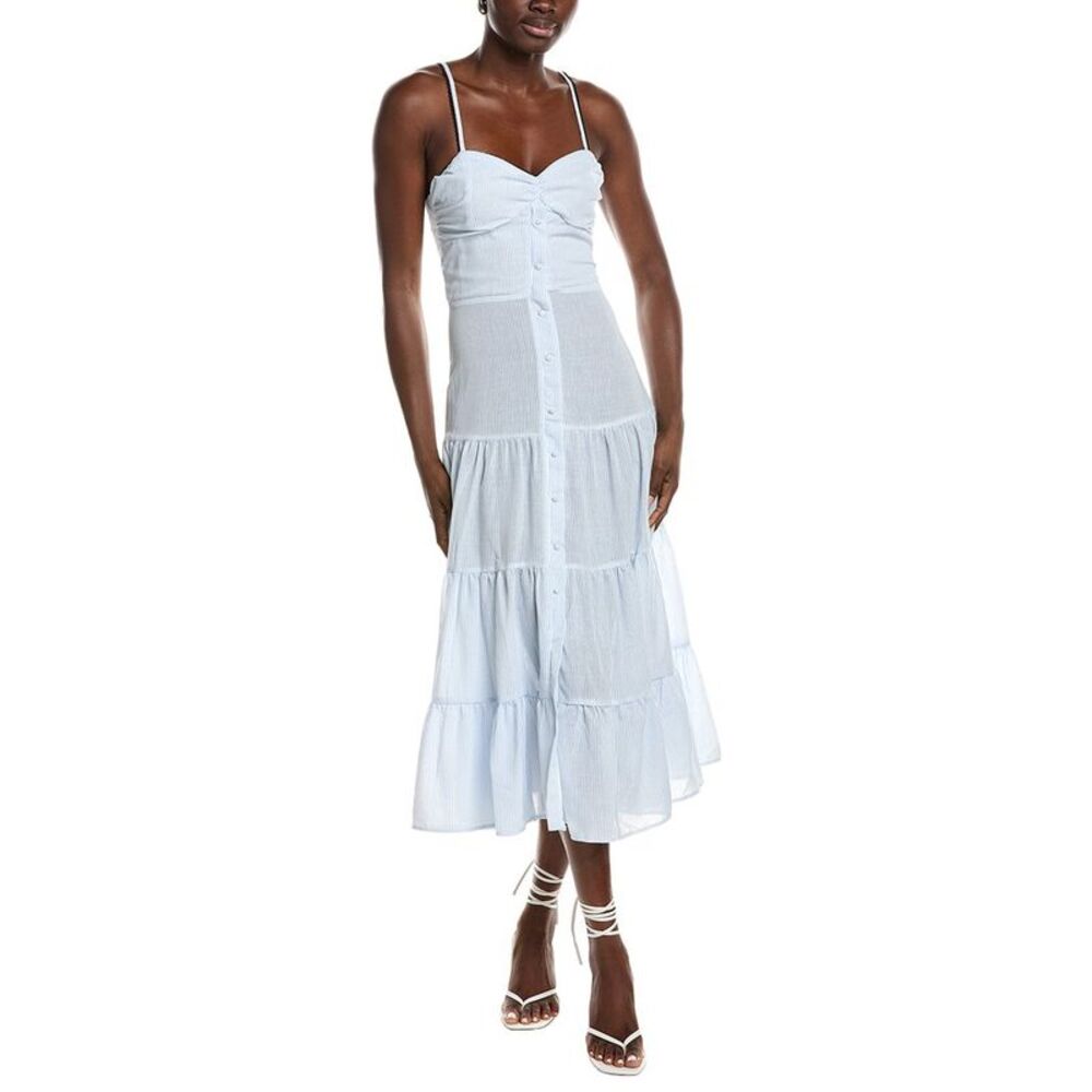 Moonsea Womens  Midi Dress, Blue